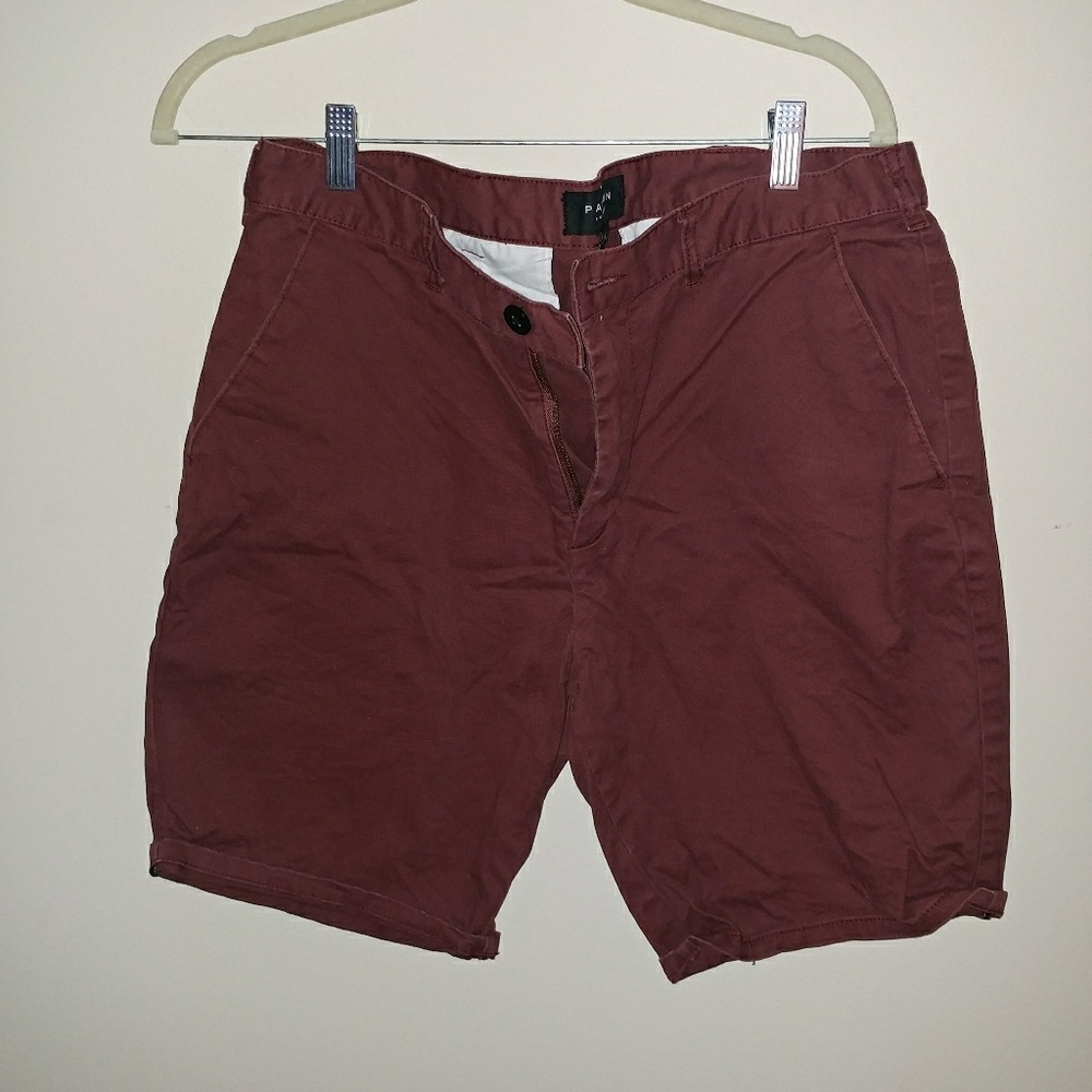 Men's Maroon Pacsun shorts